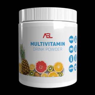 ASL Multivitamínový prášok - tropické ovocie 300g