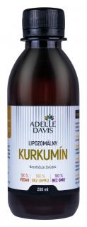 Adelle Davis - Lipozomálny Kurkumín, 200 ml