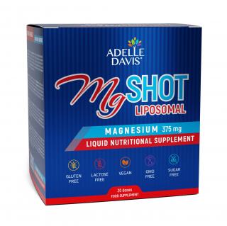 Adelle Davis - MgSHOT Liposomal 375 mg - 20 ks balenie