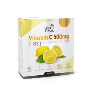 Adelle Davis - Vitamin C 500mg DIRECT, lipozomálny doplnok výživy, 30 sáčkov
