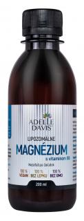 Lipozomálne magnézium s vitamínom B6, 200 ml