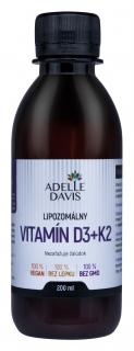 Lipozomálny vitamín D3+K2, 200 ml