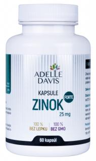 Zinok forte, 25 mg, 60 kapsúl