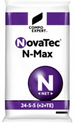 Jarné trávnikové hnojivo NovaTec N-Max 24-5-5+2+ME
