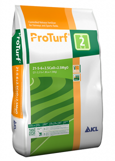 Jarné trávnikové hnojivo ProTurf 21-5-6+2,5 25kg