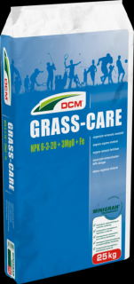 Jesenné organominerálne trávnikové hnojivo GRASS-CARE, 25 kg