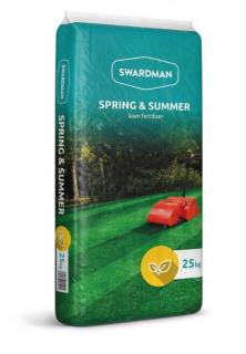 Trávnikové hnojivo Spring & Summer 16-3-8 Swardman Hmotnosť: 5 kg
