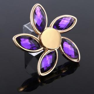 Fidget Spinner - Diamant fialový