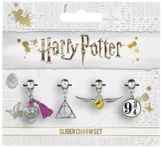 Harry Potter - set 4 ks čarodejníckych príveskov
