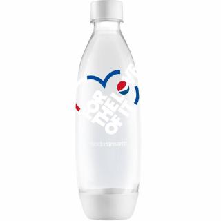 Fľaša fuse 1l pepsi love biela SODASTREA