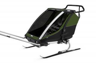 Cyklovozík  Thule Chariot Cab 2 Cypress Green Ski
