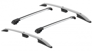 Pozdĺžne lyžiny + aerodynamické nosiče  pre Mitsubishi ASX 2010 - ,