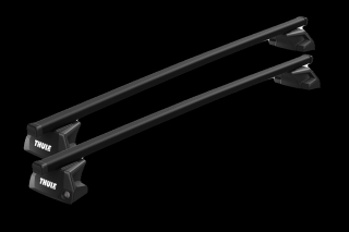 Thule Square Bar Flush pre Opel Mokku 2013 - 2020, Mokku X 2016 - 2020,  integrované lyžiny