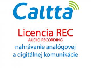 Caltta licencia pre nahrávanie audia pre PH600L, PH600, PH660, PH690
