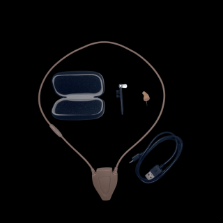 Dellking E8 Bluetooth skrytý špiónsky headset pre PoC, DMR
