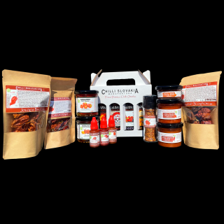 EXTRA HOT výhodný chilli set 16-dielny