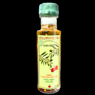Extra Virgin panenský Olivový olej s chilli | CAROLINA REAPER | 100ml