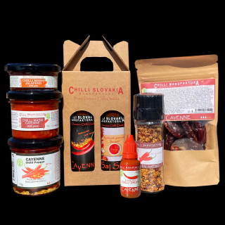 MEDIUM HOT Duo výhodný chilli set  8-dielny
