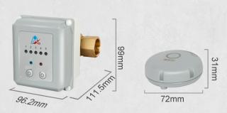 Detektor úniku vody s automatickým uzatváracím servoventilom (Detektor úniku vody s automatickým uzatváracím servoventilom)