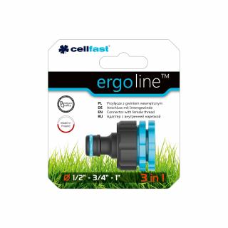 Cellfast-adaptér ERGO 1/2 ,3/4 ,1  (/53-210/)