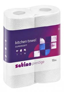 2-vrstvové kuchynské utierky (2 ks) Satino prestige, celulóza