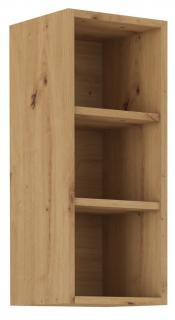 Horný kuchynský regál Modena, 30 cm, dub artisan