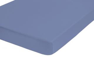 Napínacie prestieradlo Jersey Castell 140x200 cm, modré