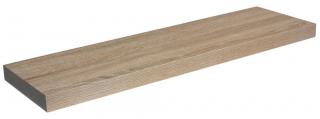 Nástenná polica Basic 120 cm, dub sonoma