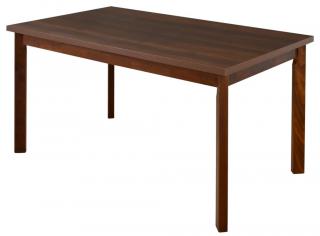 Obdĺžny jedálenský stôl Molena 140x80 cm, orech