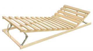 Polohovateľný latkový rošt v ráme Natural HN 90x200, 15 lát