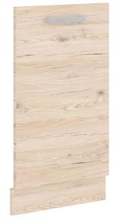 Predný panel na vstavanú umývačku Bordeaux, 45 cm, dub bordeaux