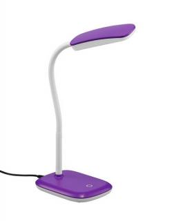 Stolná lampa Boa 52431193, fialovobiela