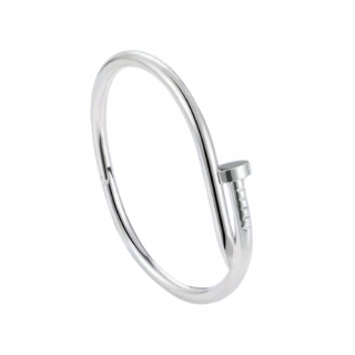 Cuff náramok NAILY Farba: strieborná