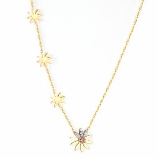 Náhrdelník DAISY Farba: zlatá