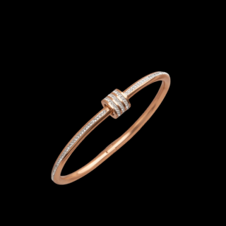 Pozlátený cuff náramok NOE
