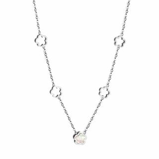 Strieborný náhrdelník PEONY SILVER