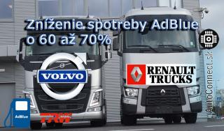 Zníženie spotreby Adblue (TRW SCR / AdBlue)