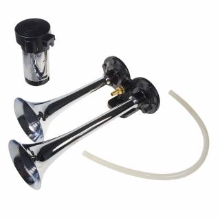 2-tónová fanfára 220/190mm, 12V s kompresorom