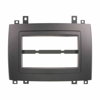 2DIN/1DIN redukcia pre Cadillac CTS 2003-06, SRX 2004-07 sivý