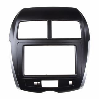 2DIN/1DIN redukcia pre Mitsubishi ASX 06/2010-14, Outlander, Peugeot