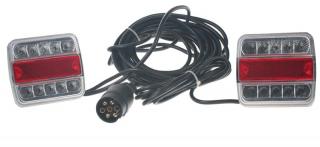 2x Združená lampa zadná LED vrátane kabeláže a pripojenia 7pin