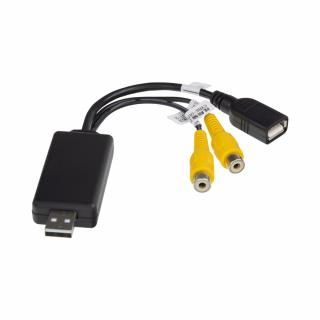 Adaptér pre video OUT, USB/RCA