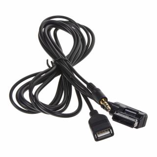 Adaptér USB+3,5mm Jack/MDI pre Audi, VW, Škoda