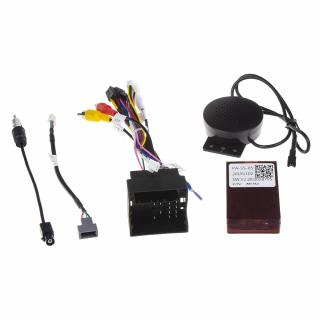 Adaptér z volantu Peugeot pre autorádiá Android 7", 9", 10"
