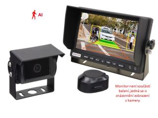 AHD 1080P kamera 4PIN, PAL s detekciou chodcov
