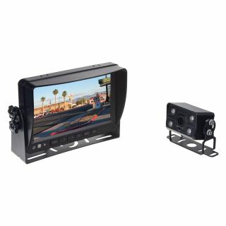 AHD set monitor 7" s 2 x 4PIN vstup, DVR, kamera, 15m kábel, SK menu