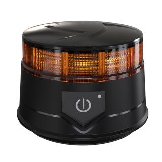 AKU LED maják, 30x0,7 W oranžový, magnet, ECE R65 R10