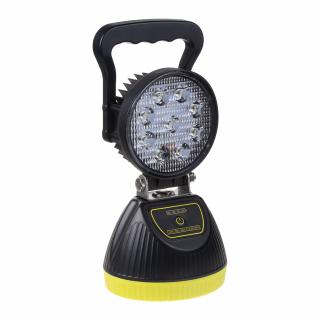 AKU LED svetlo s magnetom, 9x3W, powerbanka