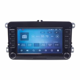 Autorádio pre VW, Škoda s 7" LCD, Android, WI-FI, GPS, CarPlay, Bluetooth, 4G, 2x USB