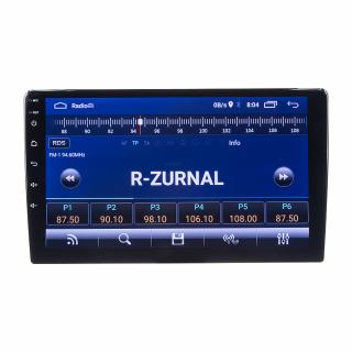 Autorádio s 9" LCD, Android 10.0, WI-FI, GPS, Mirror link, Bluetooth, 2x USB